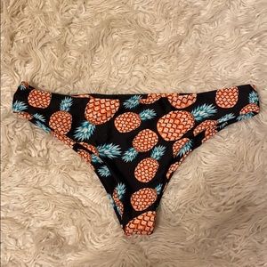 Zaful pineapple bikini bottoms